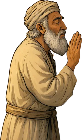 Moses kissing the wall